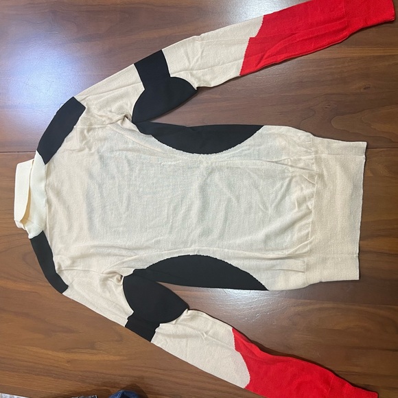 Givenchy colorblock turtleneck knit sweater, size not labeled - Picture 5 of 13